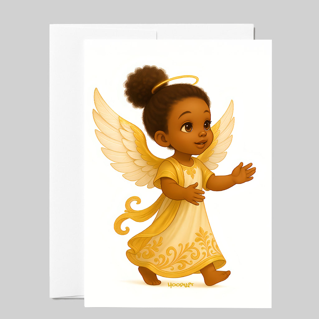 Heavenly Little Angel Greeting Card