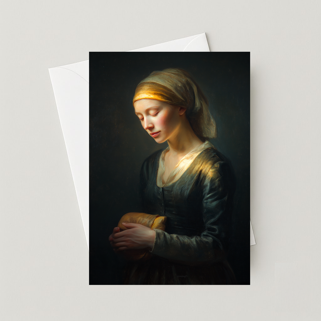 Proverbs 31 Classic Woman Portrait Card