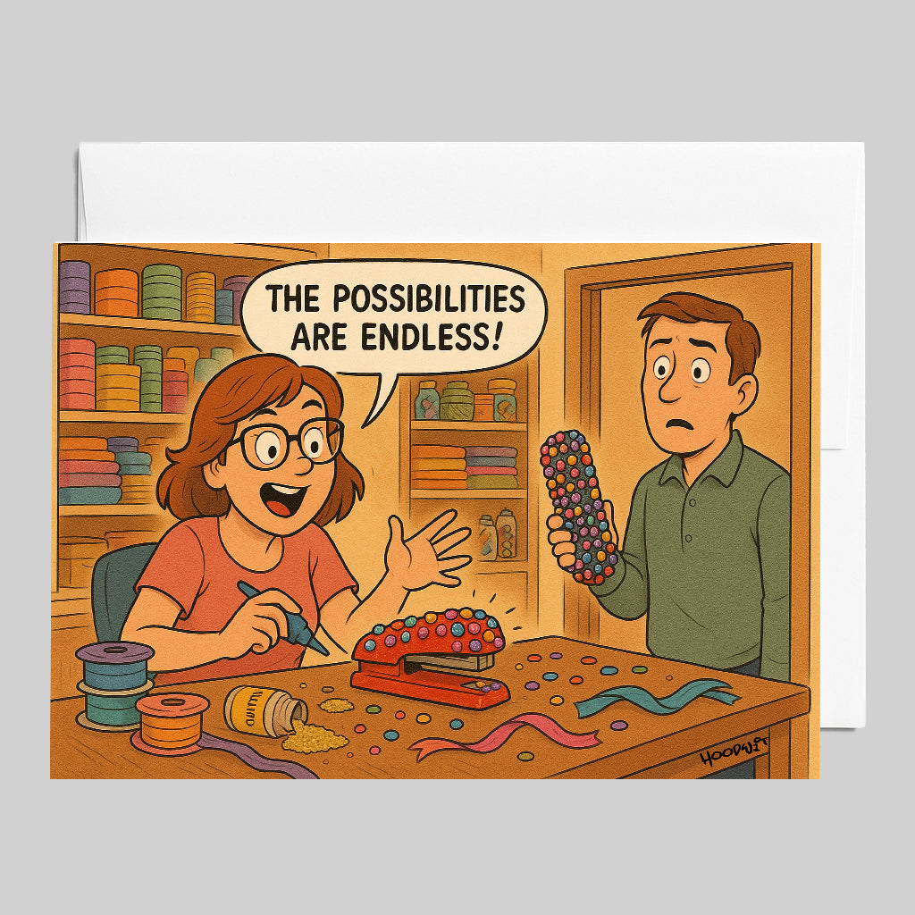 Endless Crafting Possibilities - Bedazzled to the Remote Control