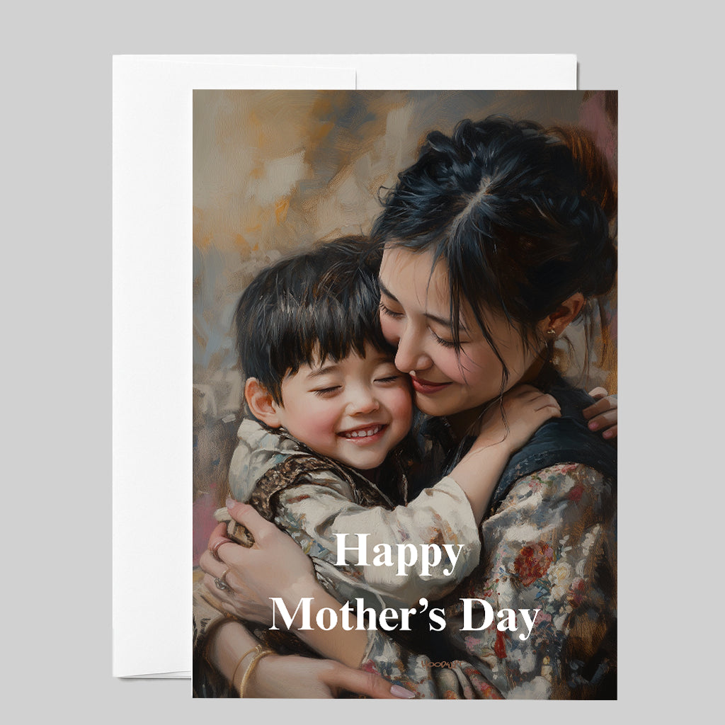 Mother’s Day | Mother & Child Heartfelt Hug & Smile