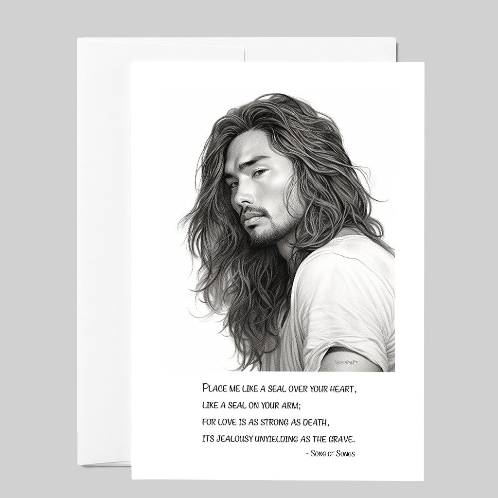 Song of Songs Love Verse Art Card