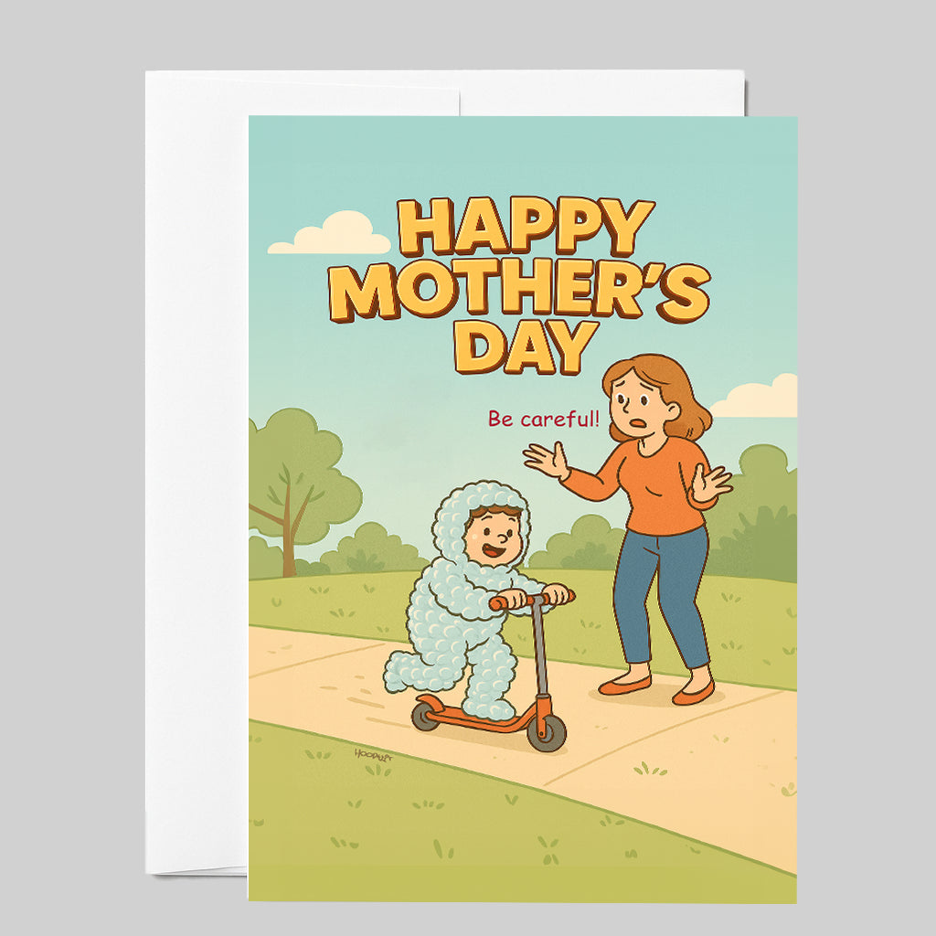 Bubble Wrap Helicopter Mom Humor