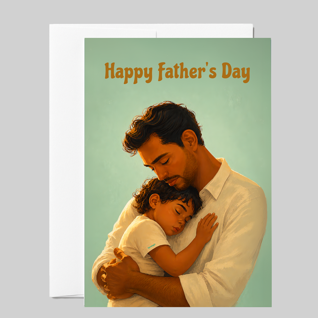 Tender Father’s Day Hug