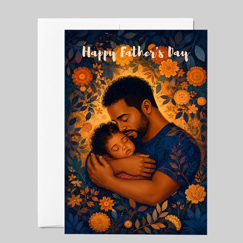 Floral Father’s Day Embrace