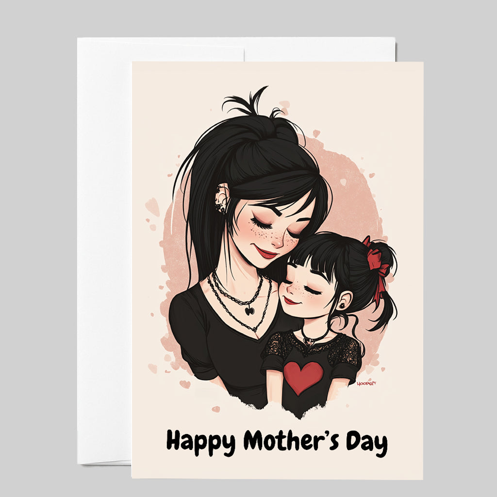 Mother’s Day Card | Emo Mom & Daughter