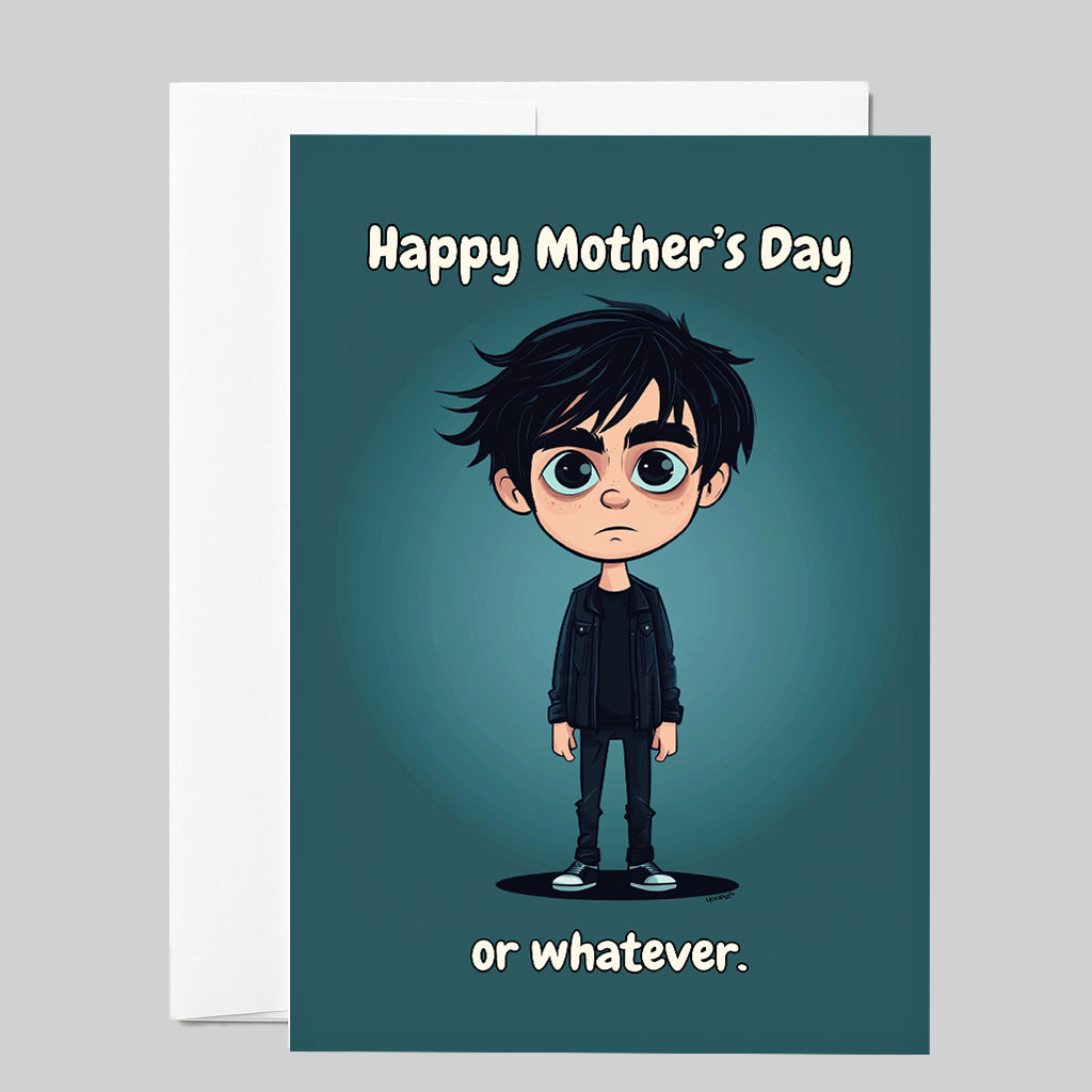 Mother's Day | Emo Boy - Deadpan Expression