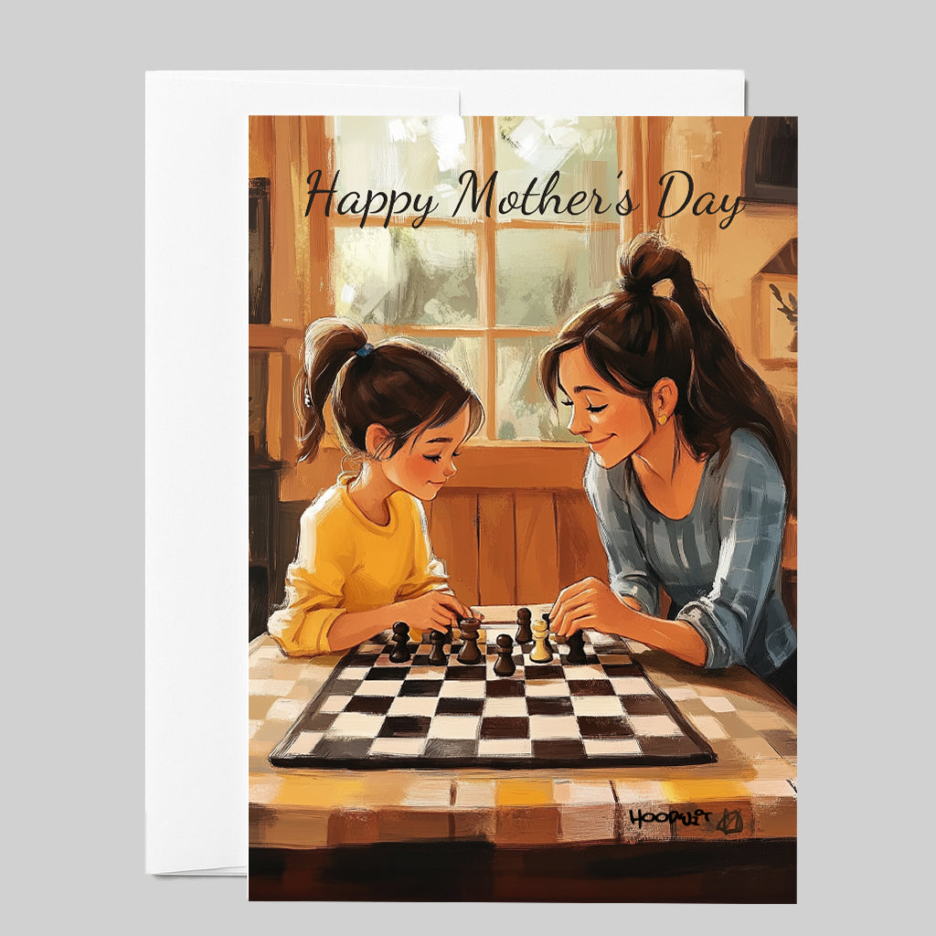 Mother's Day | Mother & Daughter Play Chess
