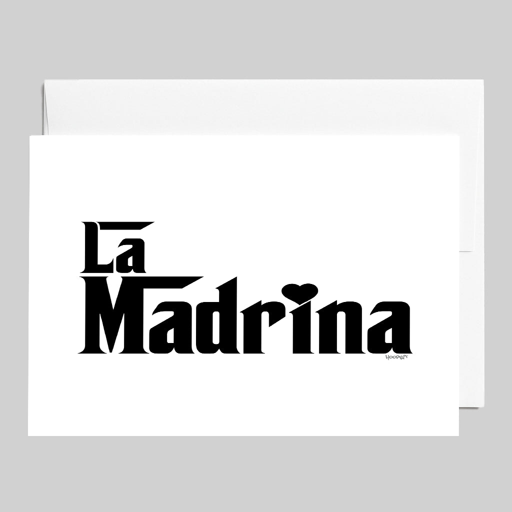 Latin X Greeting Card: La Madrina