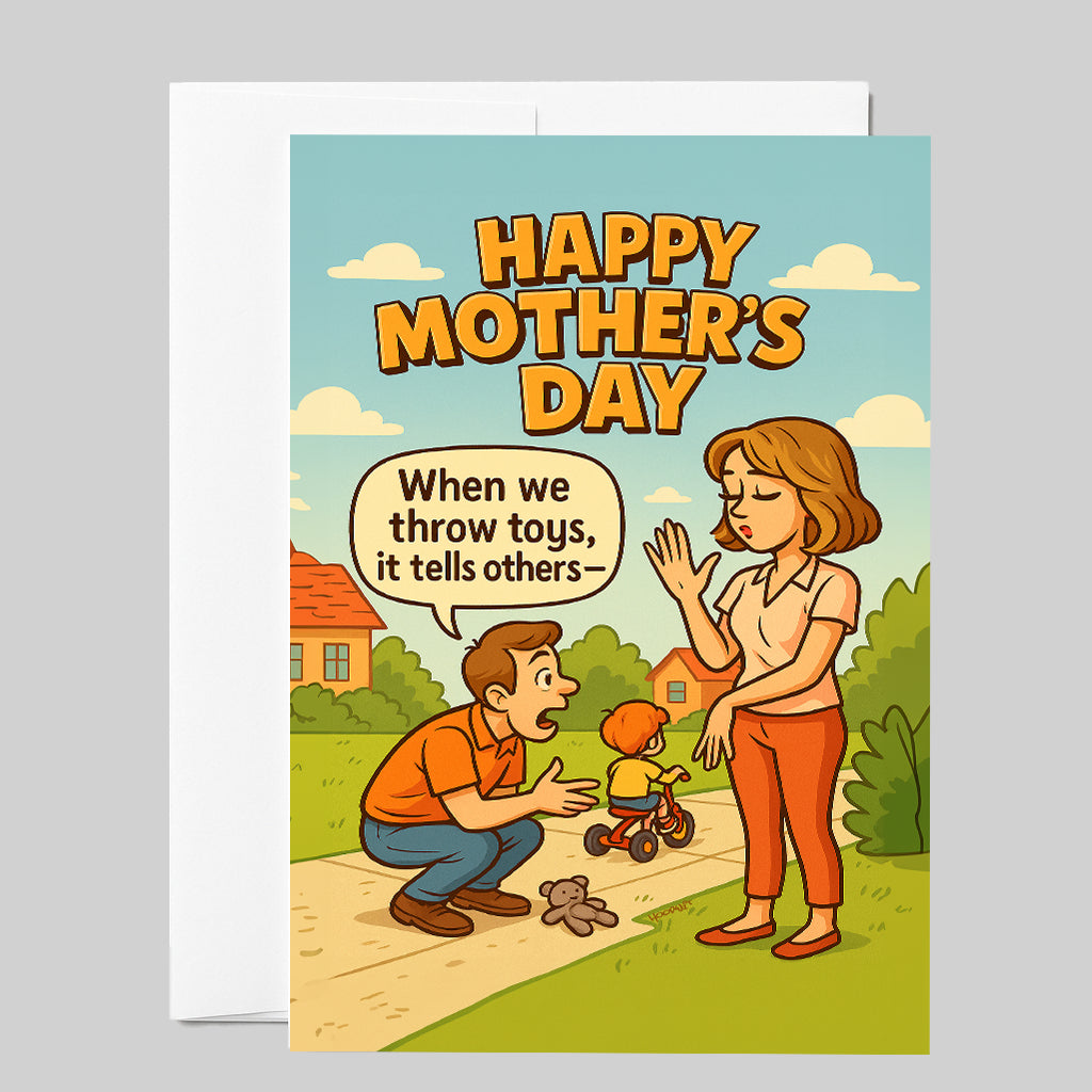 Funny Mother’s Day Card | Mom’s Had Enough Moment