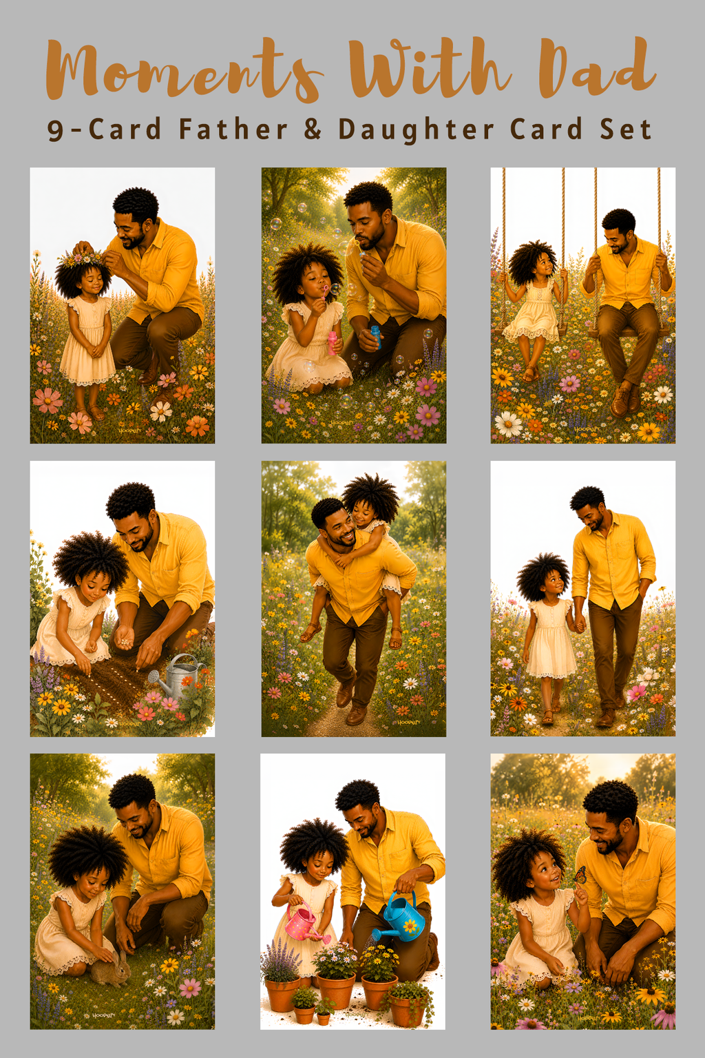 Moments with Dad Card Set