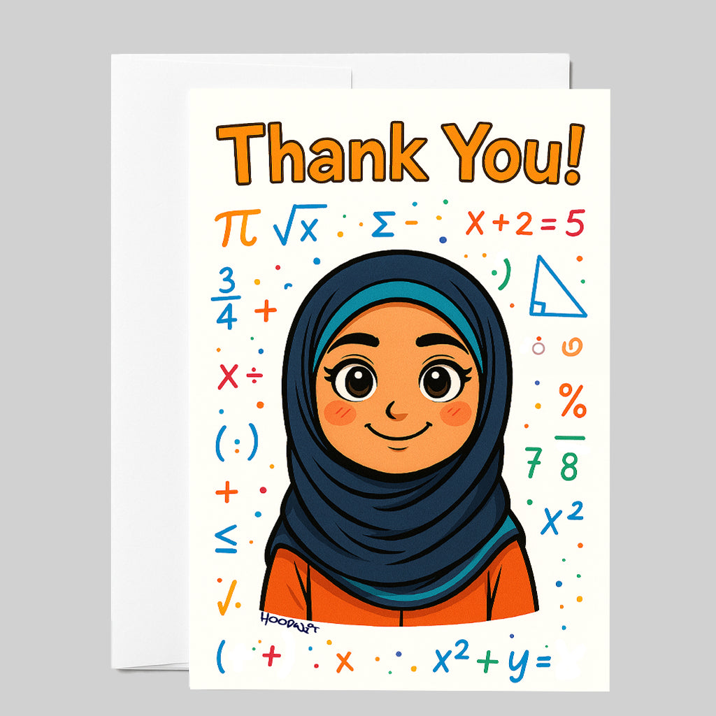 Thank You, Math Teacher | Girl with Hijab